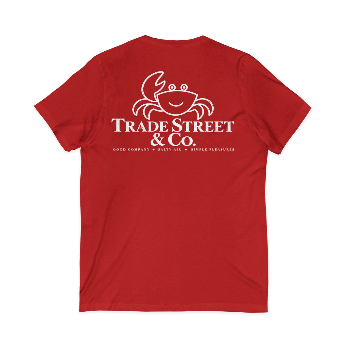 Happy Crab V-Neck Tee