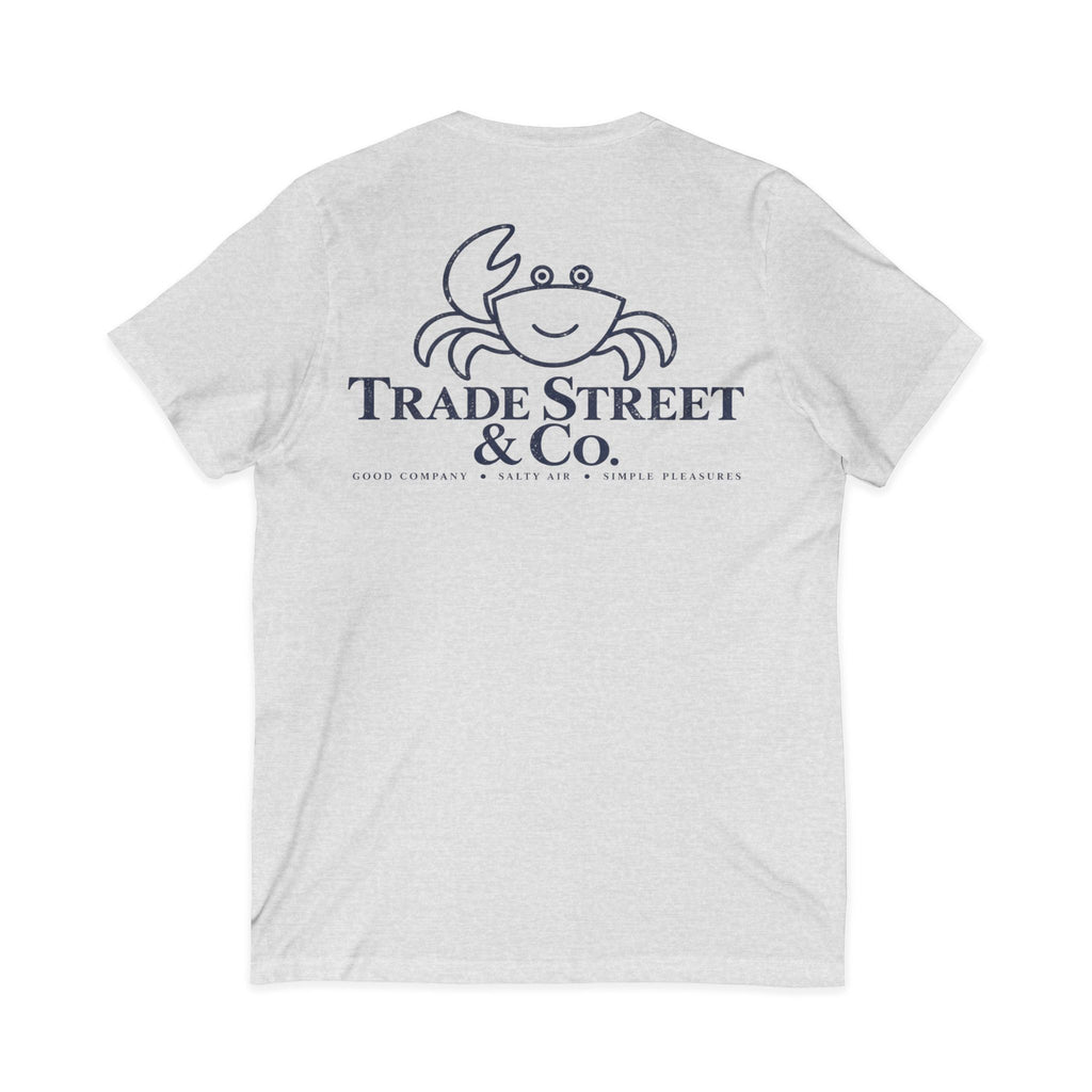 Happy Crab V-Neck Tee