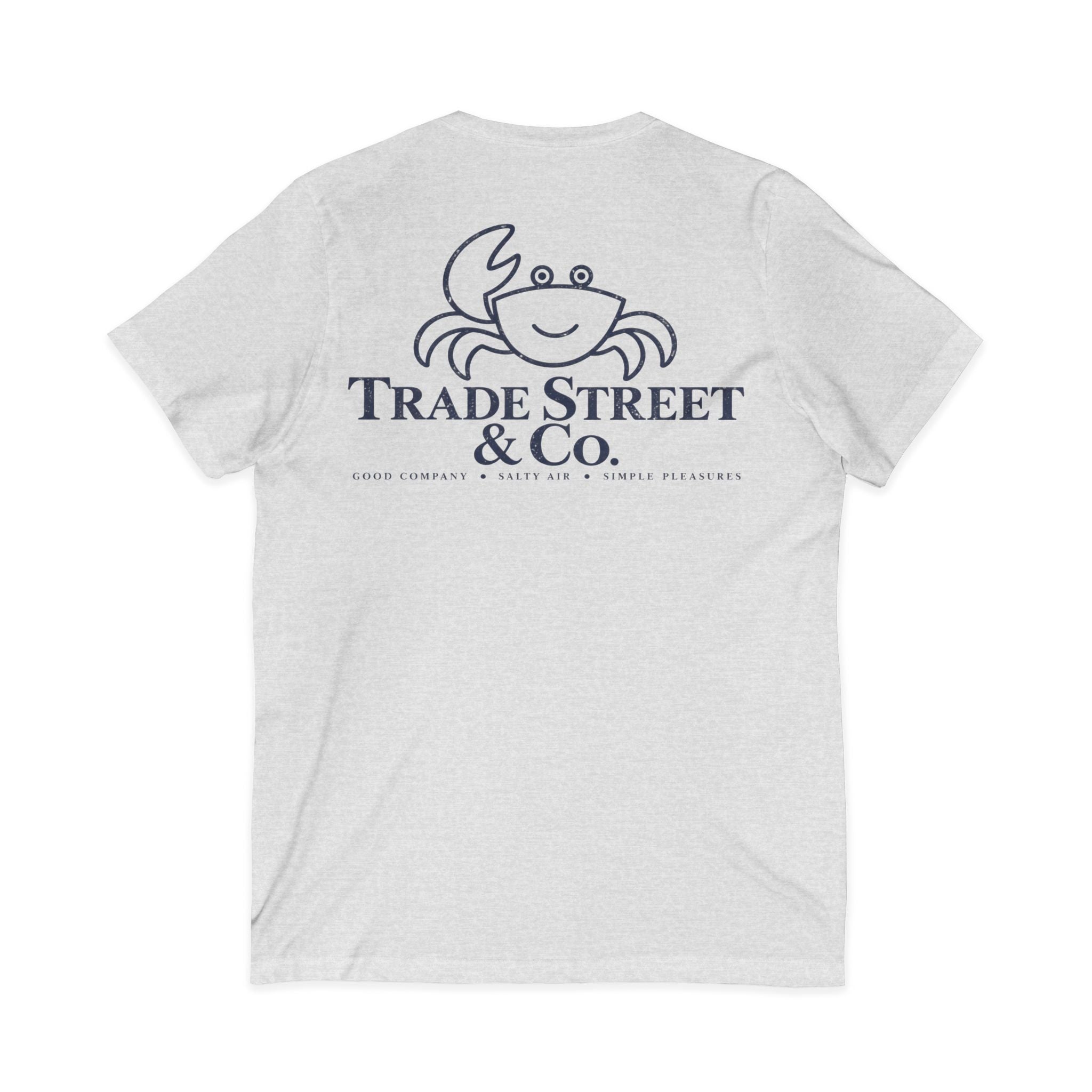 Happy Crab V-Neck Tee