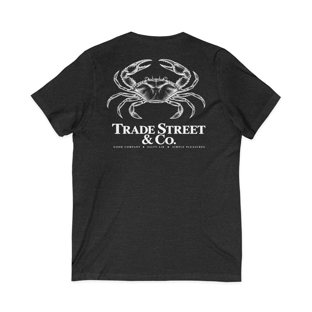 Blue Crab V-Neck Tee