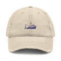 Khaki Coastal Shrimp Boat Ball Cap