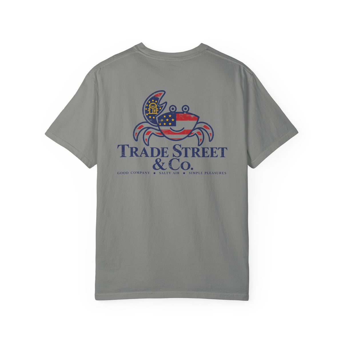 Georgia Flag Happy Crab Tee
