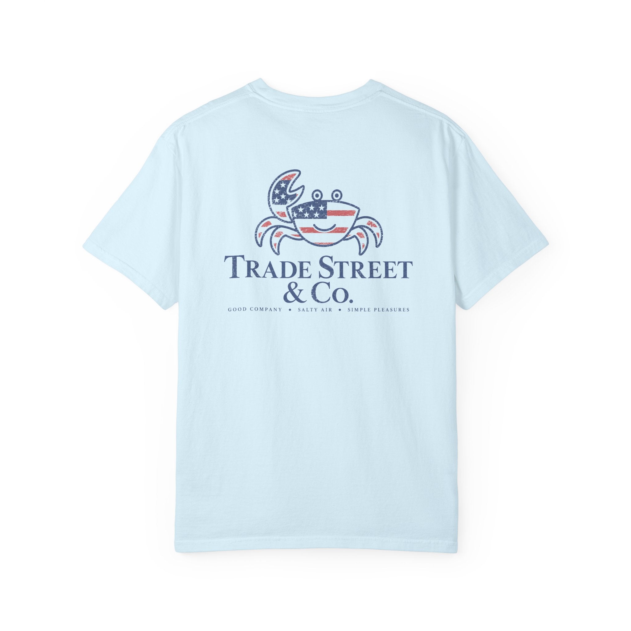 American Flag Happy Crab Tee