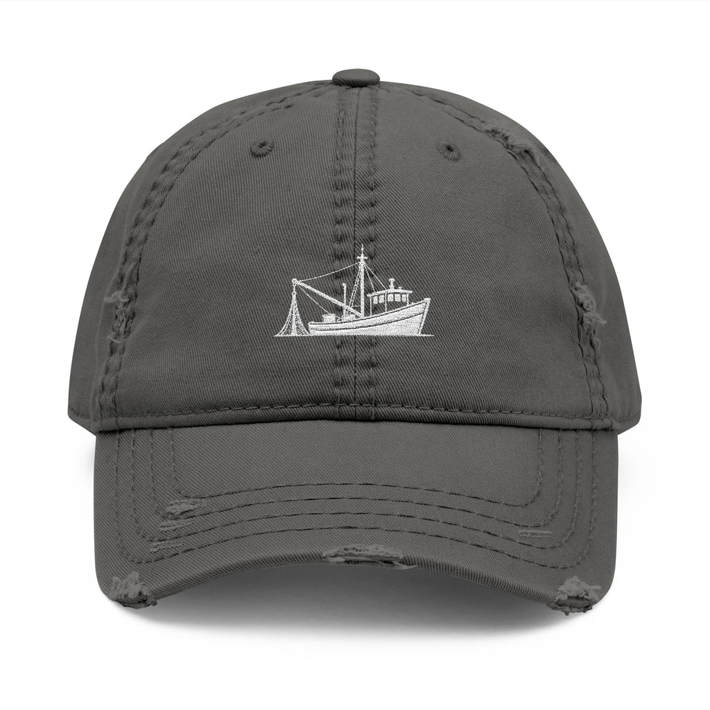 Classic Coastal Shrimp Boat Ball Cap