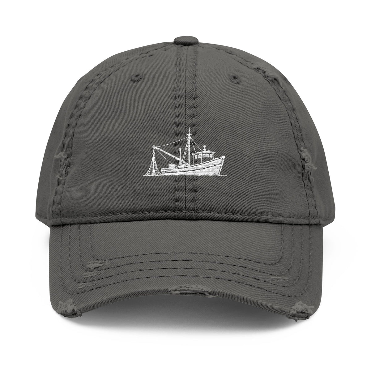 Classic Coastal Shrimp Boat Ball Cap