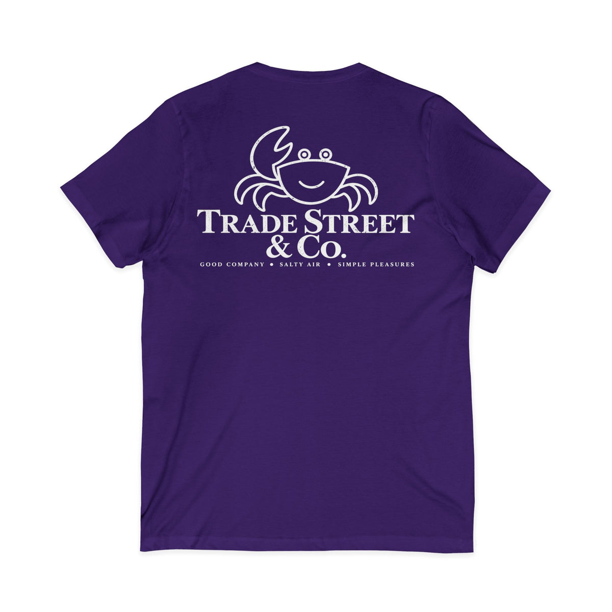 Happy Crab V-Neck Tee