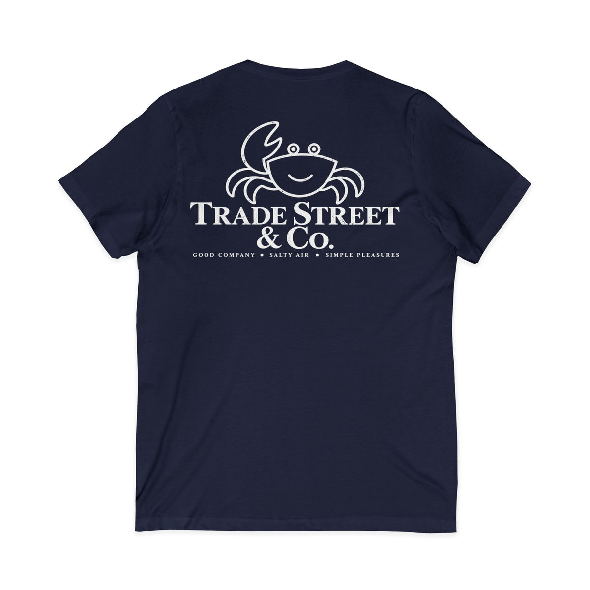 Happy Crab V-Neck Tee