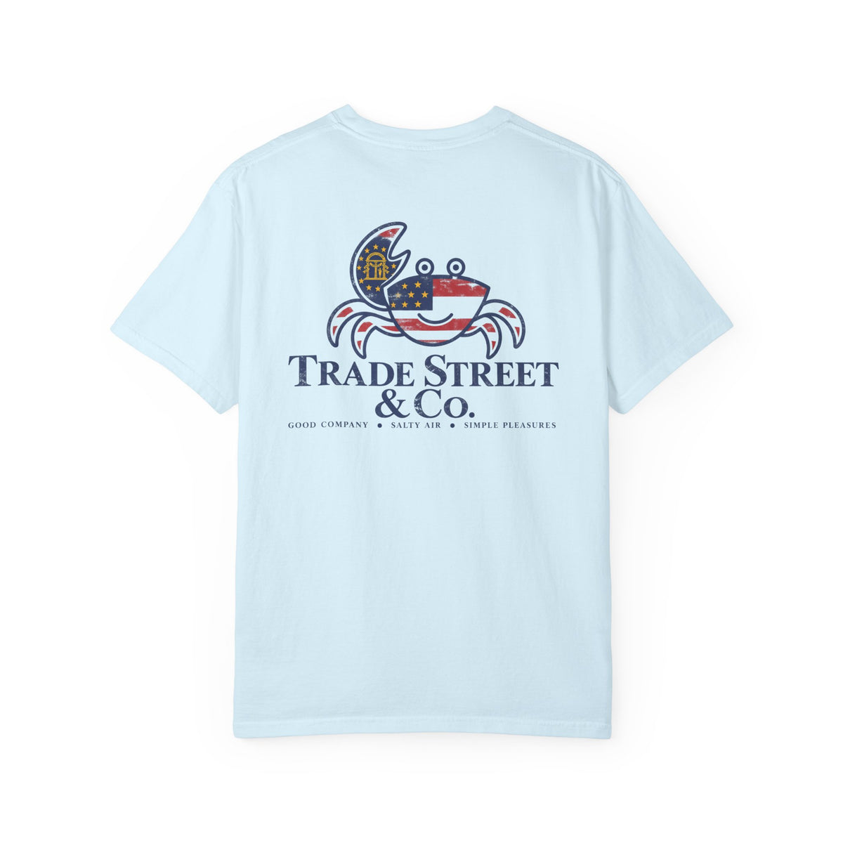 Georgia Flag Happy Crab Tee