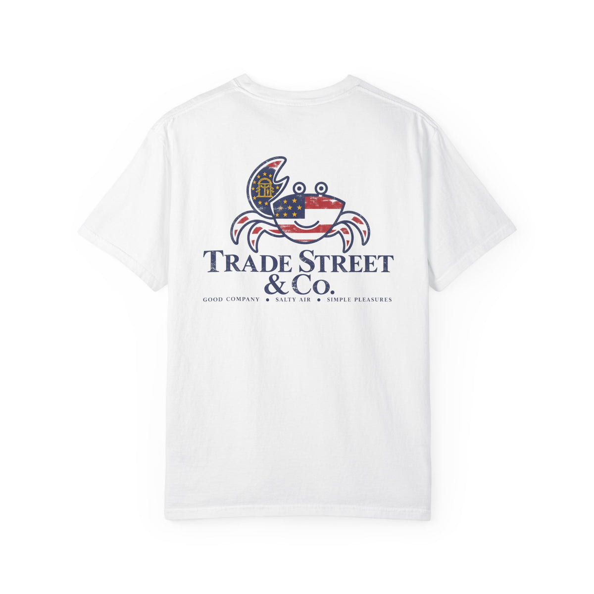 Georgia Flag Happy Crab Tee