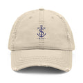 Khaki Anchor Insignia Ball Cap