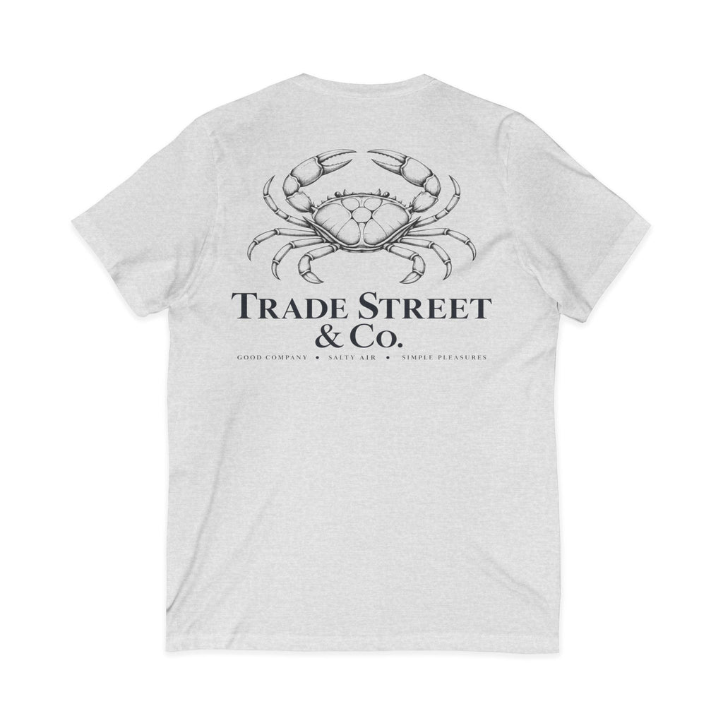 Blue Crab V-Neck Tee