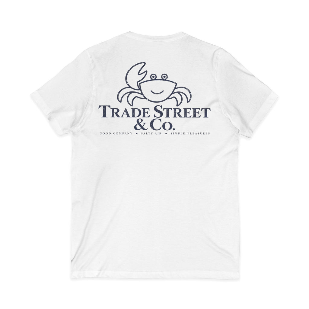 Happy Crab V-Neck Tee
