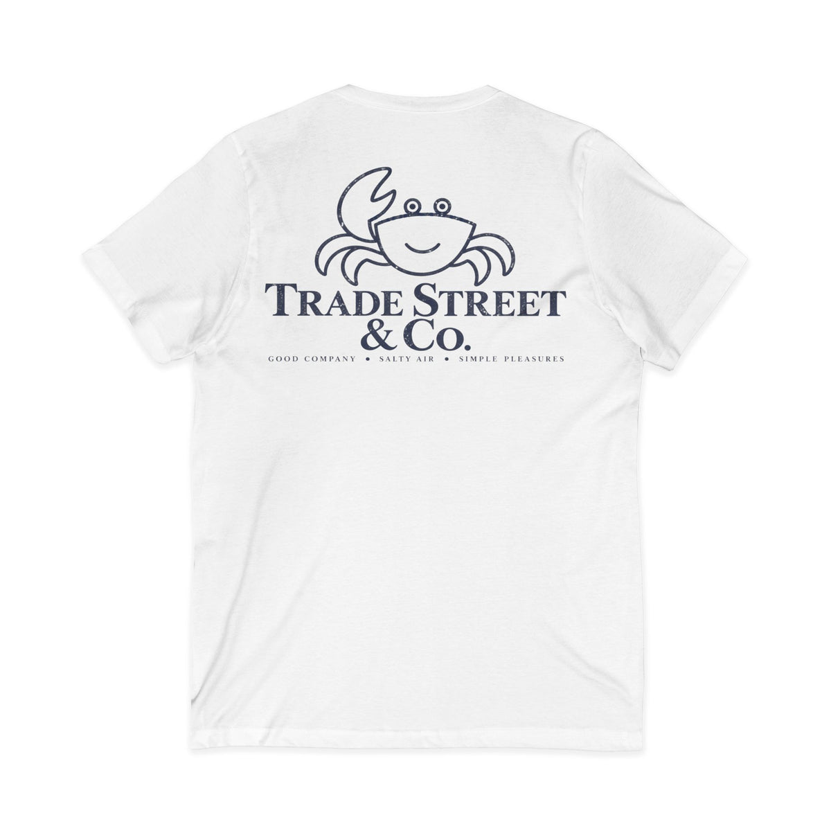 Happy Crab V-Neck Tee